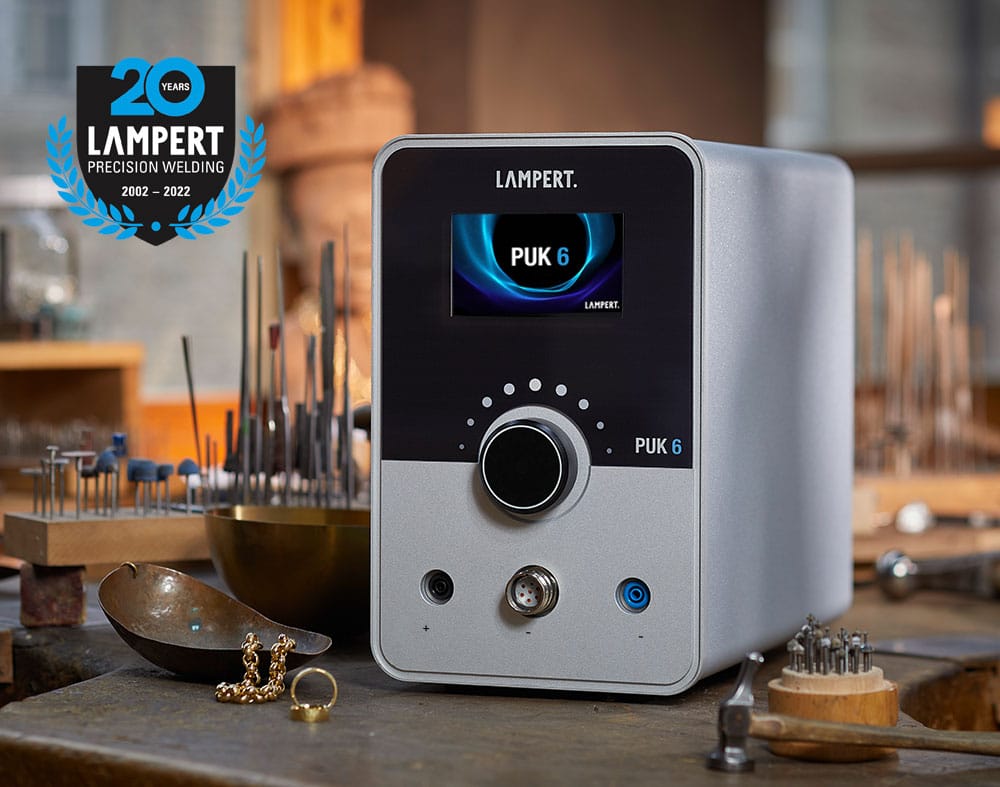 The PUK 6 - the jewelry welder for goldsmiths and watchmakers