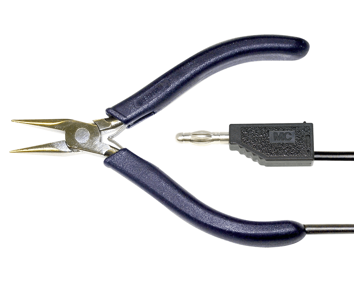 Zubehör für Schweißgeräte / precision welding accessories: Kontaktzange; Contact pliers