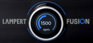 Dreh-Drück-Regler an der Vorderseite der FUSION